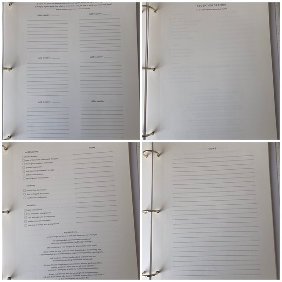 Kate Spade New York Bridal Planner - Brushy Rose Bridal Planner (NWT) - Picture 9 of 16